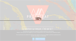 Desktop Screenshot of prochibat.be